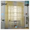 Voile Curtain Window for Home Decor Balcony Pattern Room Translucent Floral Valance Pastoral Office Cafe