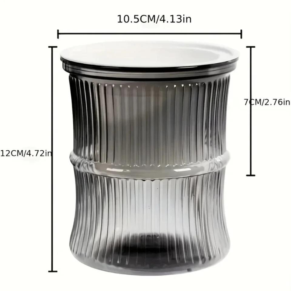 5pcs Lazy Hydroponic Flower Pot Automatic Water-Absorbing Flowerpot Transparent Double Layer Plastic Self Watering Planter Office