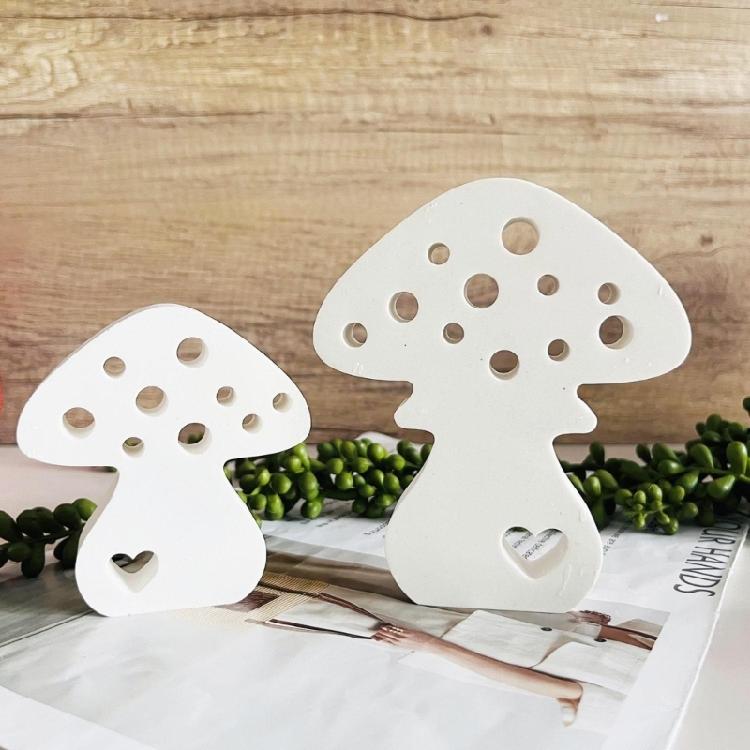 Silicone Mold Mushroom Shape Candle Molds Soap Making Molds 3D Resin Molds Home Decors Craft Molds Silicone Texture