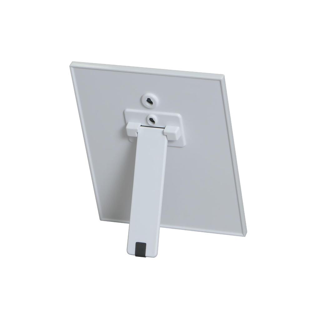 Belca Tabletop Mirror Folding Side Frame Mirror Width 18 X Depth 2 X Height Wood Grain White Compact Stand Mirror Makeup Mirror Makeup Mirror Mirror