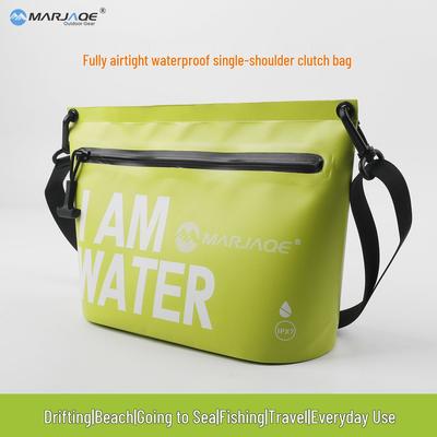 Borsa a Spalla Completamente Impermeabile IPX7 per Articoli da Toeletta, Rafting, Spiaggia, Nuoto e Ciclismo