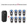 Extractme Wireless Motorcycle Vibration Alarm IP55 Waterproof Bicycle Alarm Remote Control Anti-theft Bike Detector Alarm System