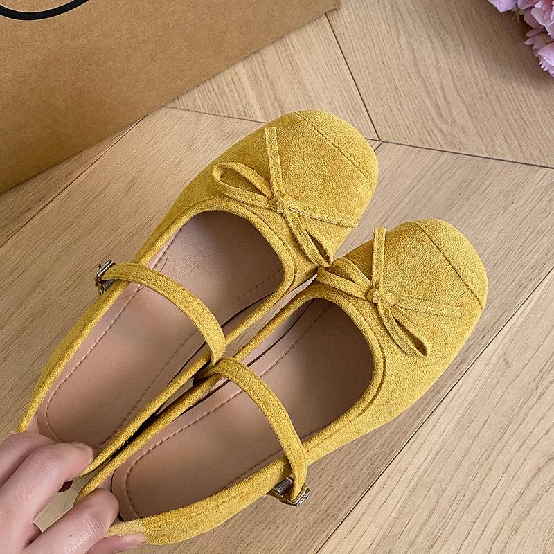 

Mary Jane Shoes Women s 2025 New Thick Heel Inner Heightening Single Shoes Ladies Gentle Evening Shoes Fragrant Sle round Toe 39 жёлтый