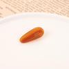 Gold Label High-End Acetate Hair Clip - Versatile Korean Water Drop Side Pin for Bangs & Flyaways