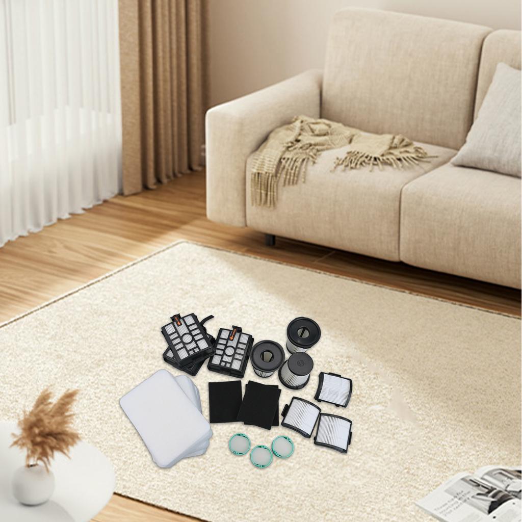 Premium Performance Filter Set For Shark IW3511 Detect Pro Cordless Cleaner