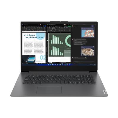 Portátil lenovo v17 g4 iru i5-13420h 17.3"fhd ag 300nit ips 16gb ssd512 intel irisxe cam720p fpr 45wh w11pro gris hierro 3 años en sitio