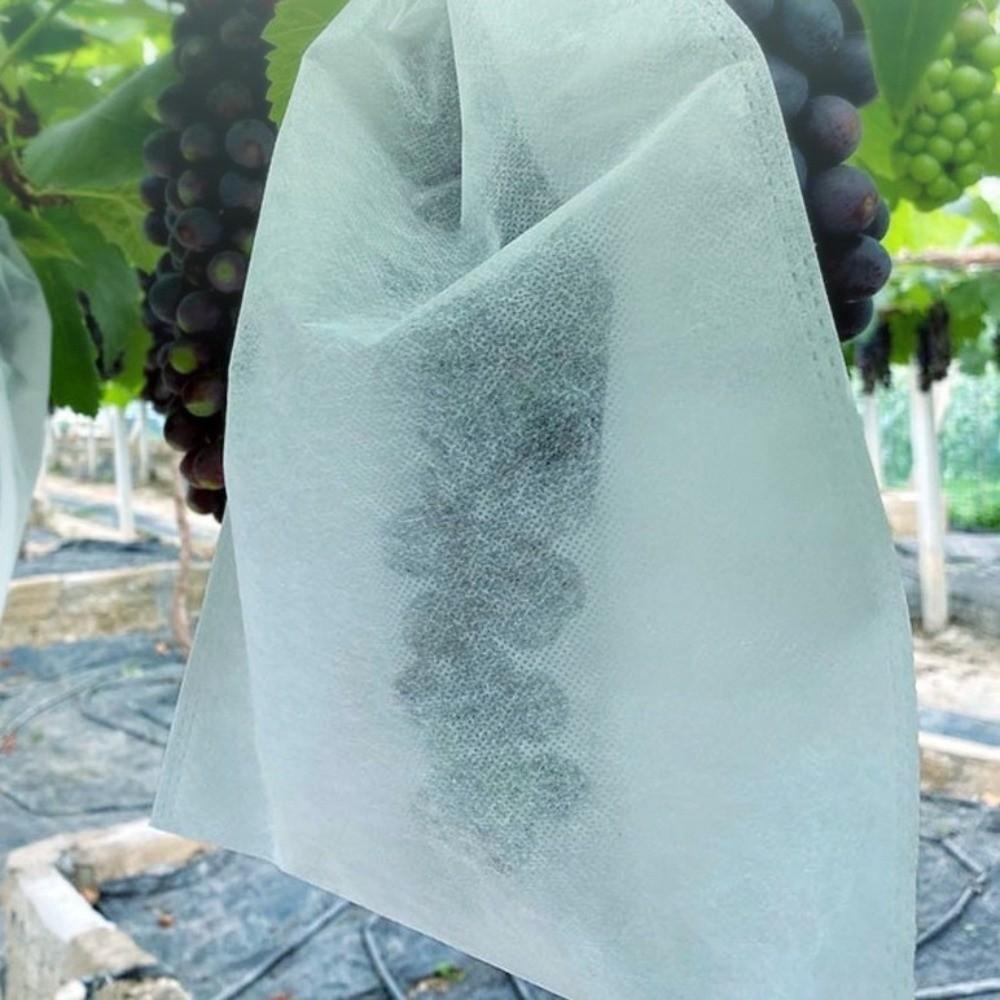 100Pcs Non-woven Fruit Protection Bags Anti-bird Breathable Insect Barrier Pouch Anti-sun Corrosion-resistant Planting Pocket