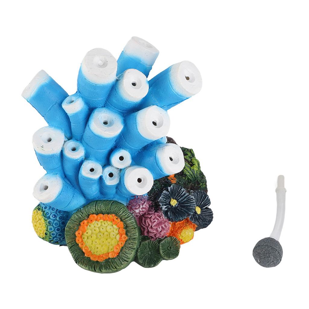 Fashionable Colorful Resin Emulation Coral Fish Tank Aquarium Decor