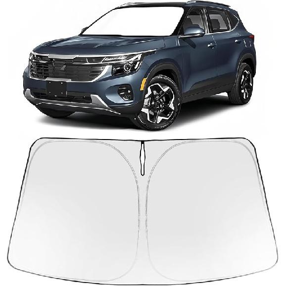 Proadsy 2025 Upgrade Front Windshield Sun Shade Foldable RAV4 Sunshade Protector Fit -2025 RAV-4 SUV Crossover, TRD Off-Road, LE XLE Premium Limited