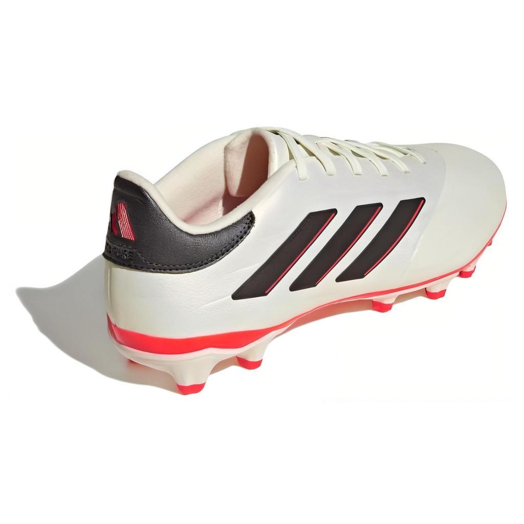 Adidas Ag Hg Artificial Grass Non-Slip Breathable Football Shoes Unisex Football Shoes White Red IE7515