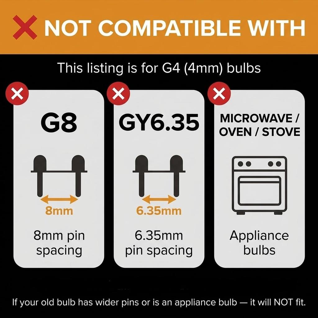 12V 20W AC DC 12V 20W Dual Pin Warm Clear Bright White Landscape Desk Light Bulb Replacement JC G4 2-Pin Base Halogen Kitchen Table Pendant Lamp T3