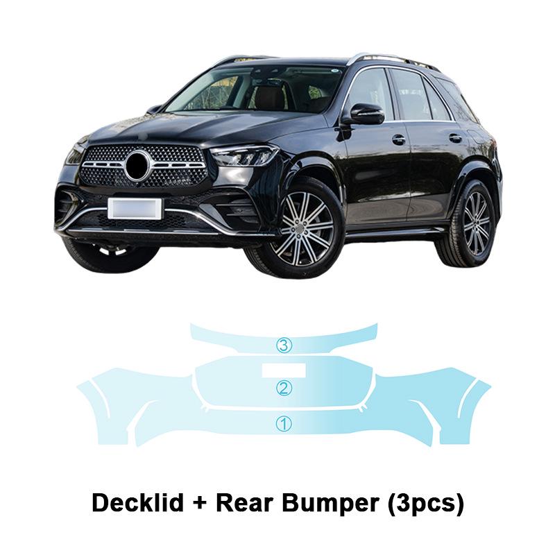 Mercedes-Benz GLE W167 TPU Invisible Paint Protection Film - Anti-Scratch & Brightening.