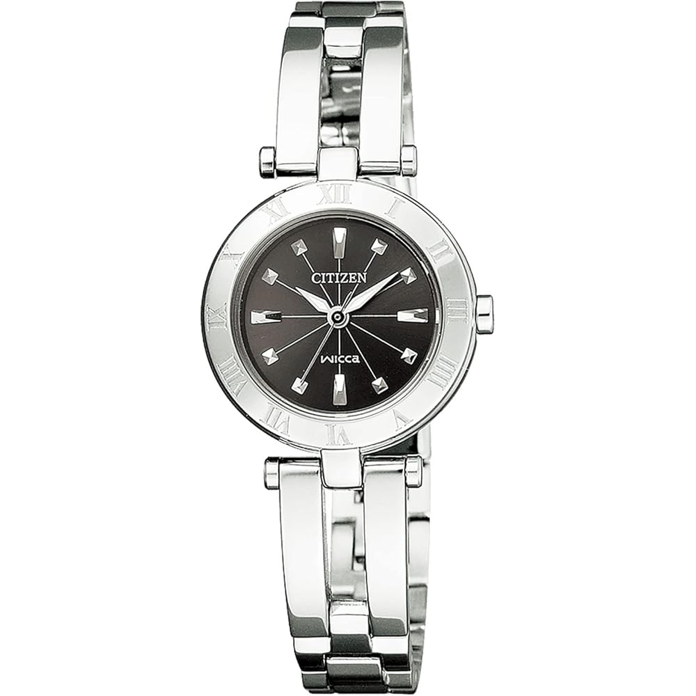 

Citizen wicca Eco-Drive Half Bangle Watch Simple Adjust NA15-1571 Women s