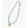 Colorful Beaded Heart Necklace – Versatile, Sweet Collarbone Chain for Women