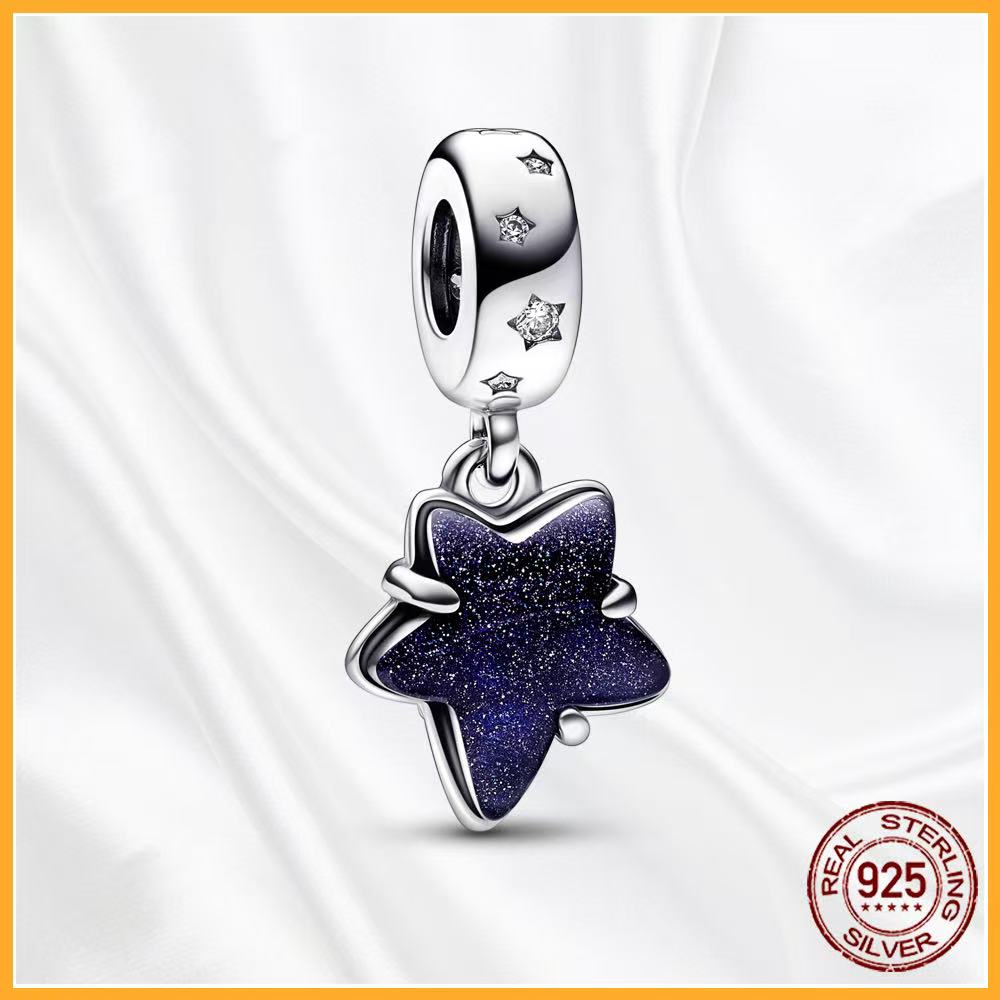 Authentic Copper Heart Art Charm Fit Original Bracelets Necklaces Beads Diy Jewelry Gifts Women