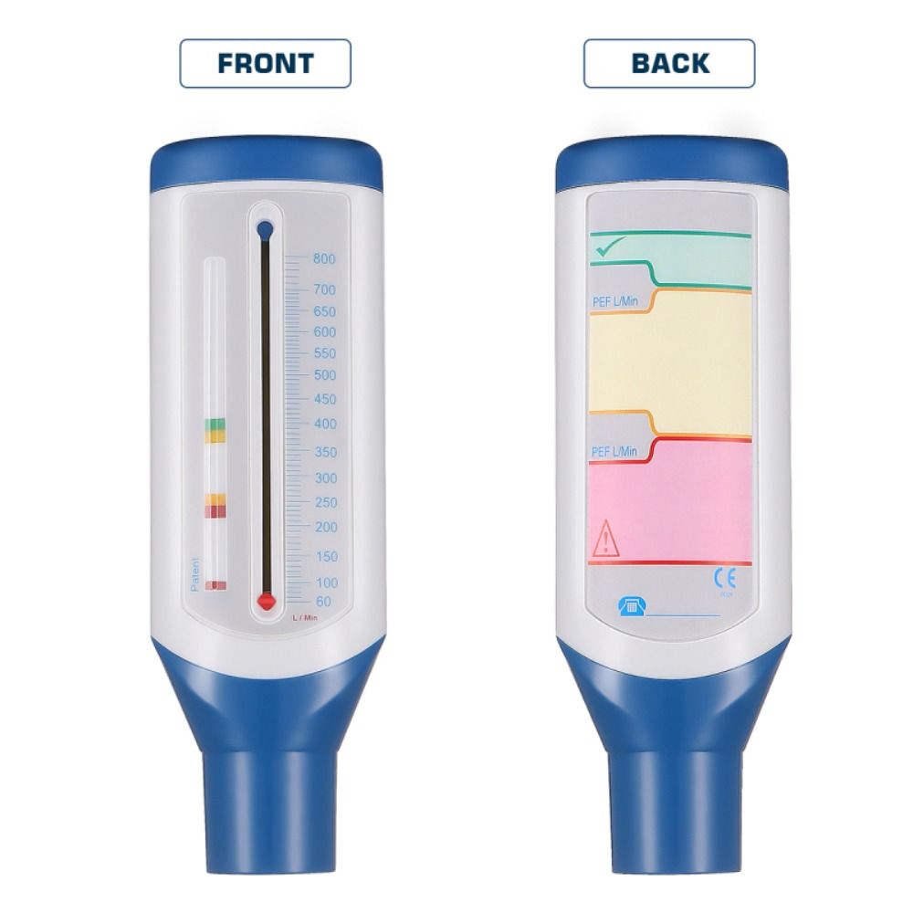 

Handheld Expiratory Flow Monitor Scale Indicator Lung Exerciser Device Expiratory Flow Meter