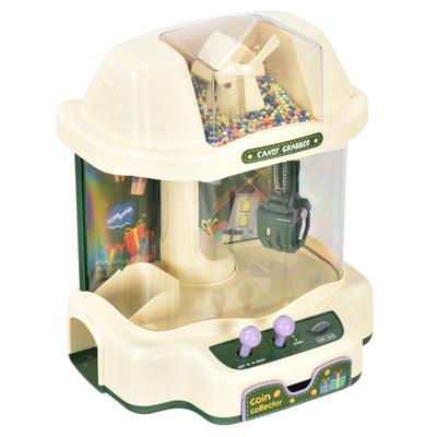 Fkstyle Crane Game Toy Body Home Game Center Tabletop Toy BGM LED Hobby Catcher Gift [Item]