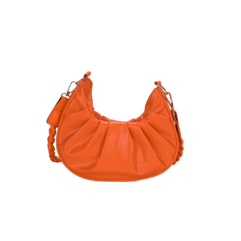 Fashionable Cloud Shoulder Bag For Women 2023 Trendy Pu Leather Small Handbag