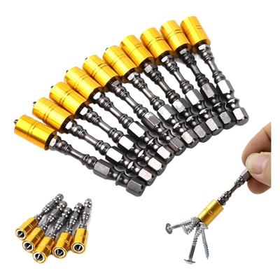 5/10 Pcs PH2 Magnetic Screwdriver Bits Phillips 1/4 Inch Hexagonal Shank with Magnetic Ring for Electric Screwdriver