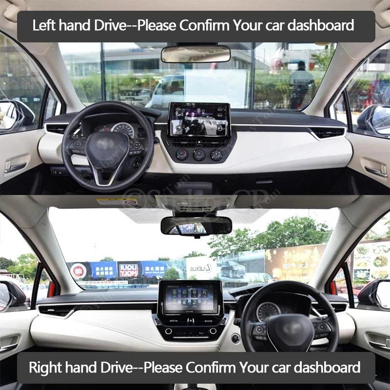 For Toyota Corolla E210 2019 2020 2021 2022 2023 Dashboard Cover Dash Board Mat Carpet Pad Sunshade Cushion Car Visor Accessorie