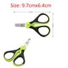 Professional Stainless Steel Pet Nail Clipper Green Small Nail Clippers Nail Trimmers Hamsters