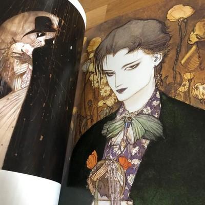 Used Yoshitaka Amano Illustration Special Edition First 2014 From Japan