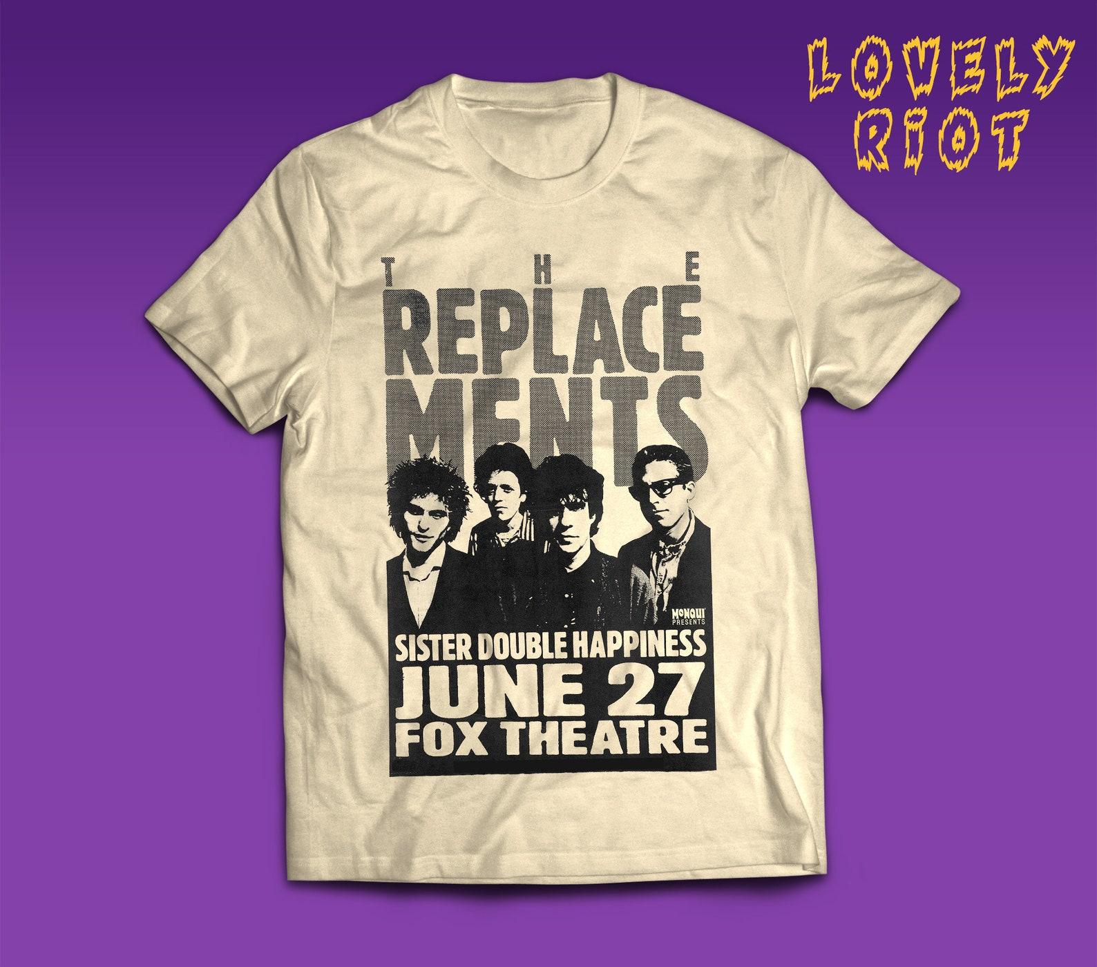 Retro Punk Rock-Inspired Tee – 80s Alternative Rock Vibes, Th3 Replacements inspiration, Vintage Tee, Punk Rock, alternative rock, Bash S