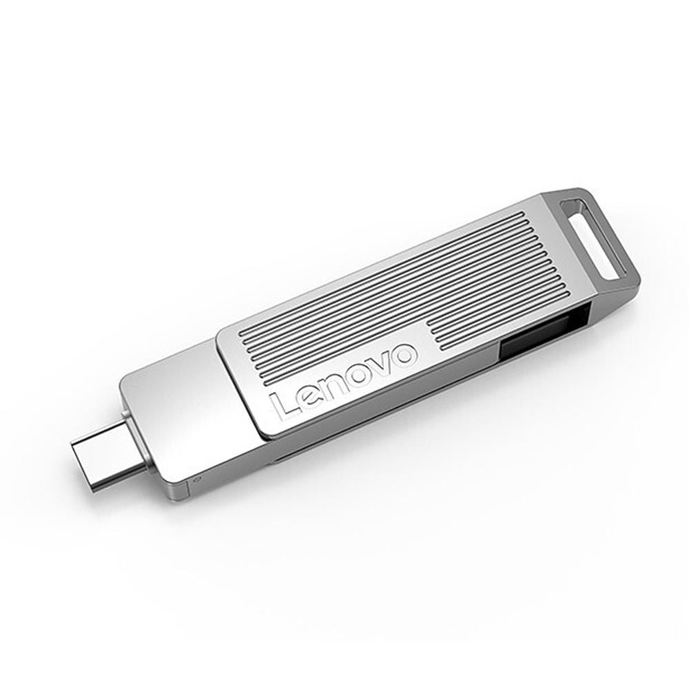 

Lenovo SX5 Pro USB3.2 + Type-C U Дисковый флэш-драйвер Высокоскоростная передача Широкая совместимость с ПК Компьютер Автомобильный динамик Мобильный телефон Andoird 128GB