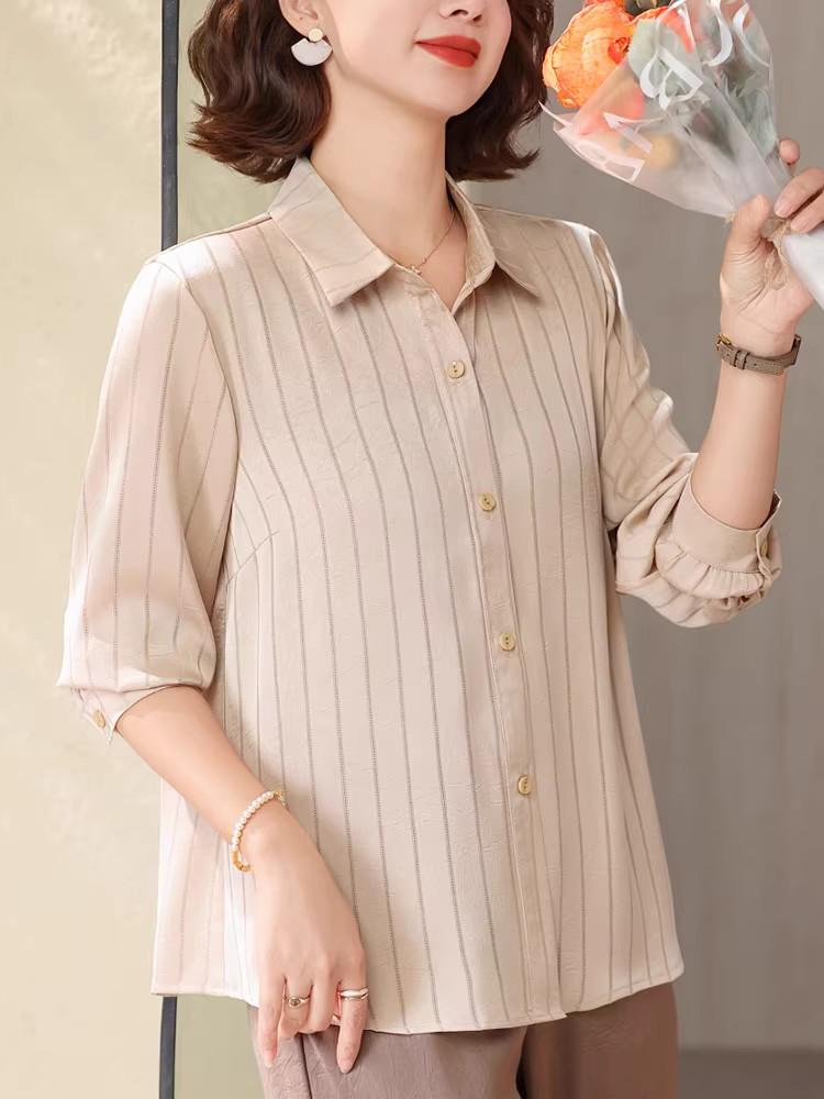 Women's Pink Long-Sleeve French Waist-Cinched Slim-Fit Top for Early Spring Layering