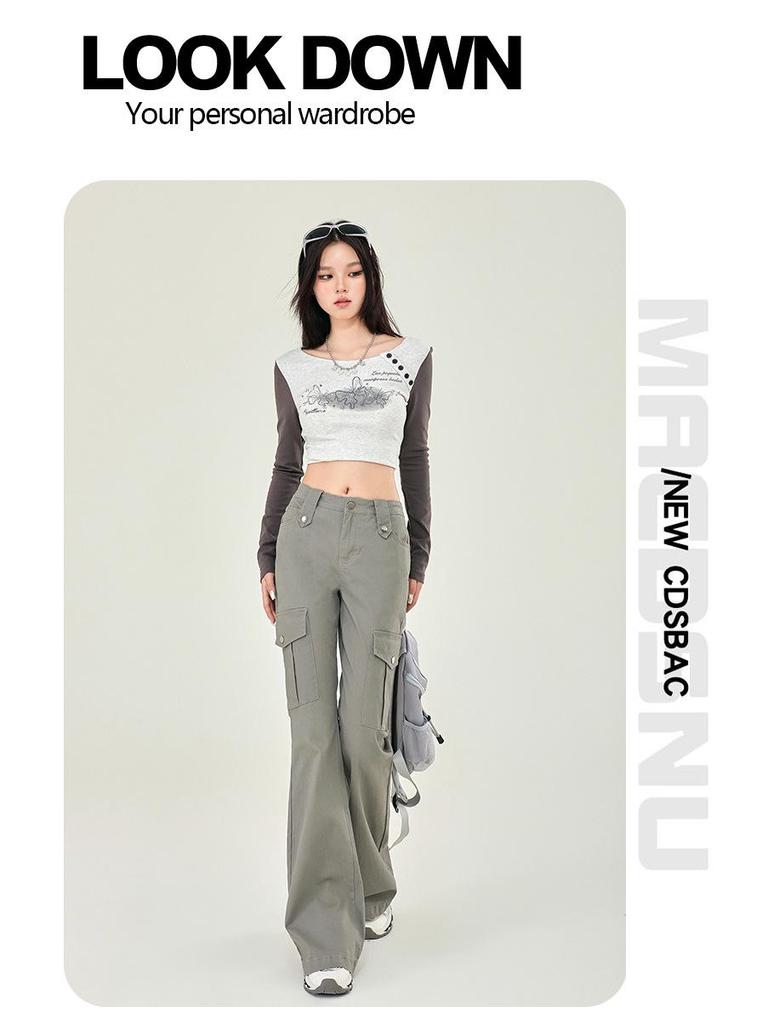 2024 Autumn Women's Flared Elastic Slim-Fit Overalls - Trendy All-Match Fashion