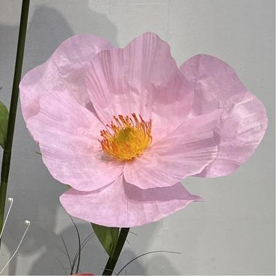 New Paper Flowers Artificial Peony Giant Shooting Props Fake Flowers 40cm Floor Display Artificial Flowers Home Garden Decor