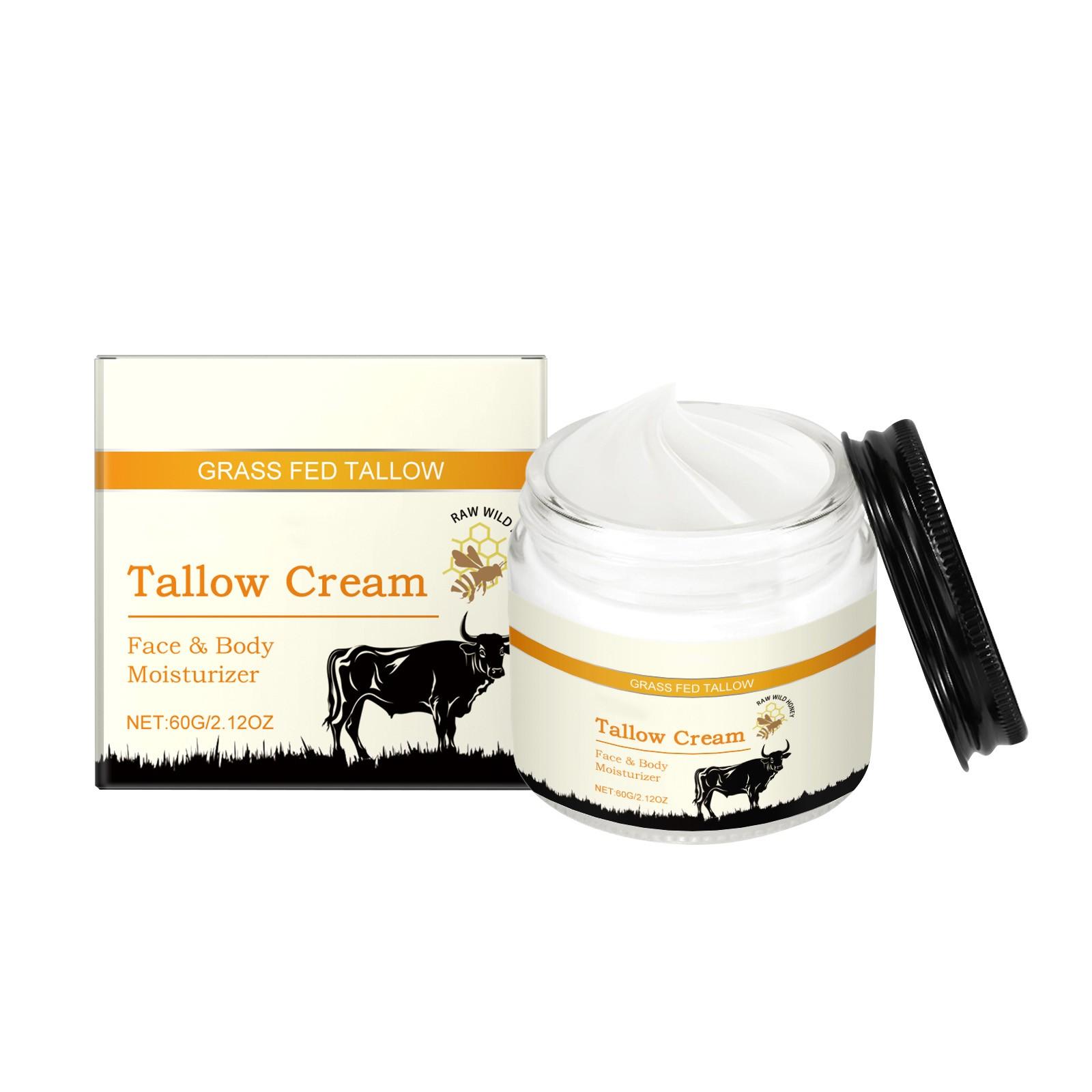 

Крем для лица с медовым бальзамом и коровьим жиром питает и смягчает кожу, восстанавливает и успокаивает лицо, увлажняет и подтягивает кожу 60 г белый