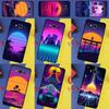 Synthwave 80's Retro Neon Vaporwave For Samsung Galaxy M21 M31 M55 M15 M11 M13 M33 M35 M53 M14 M34 M54 M12 M32 M52 M06 M16 Case