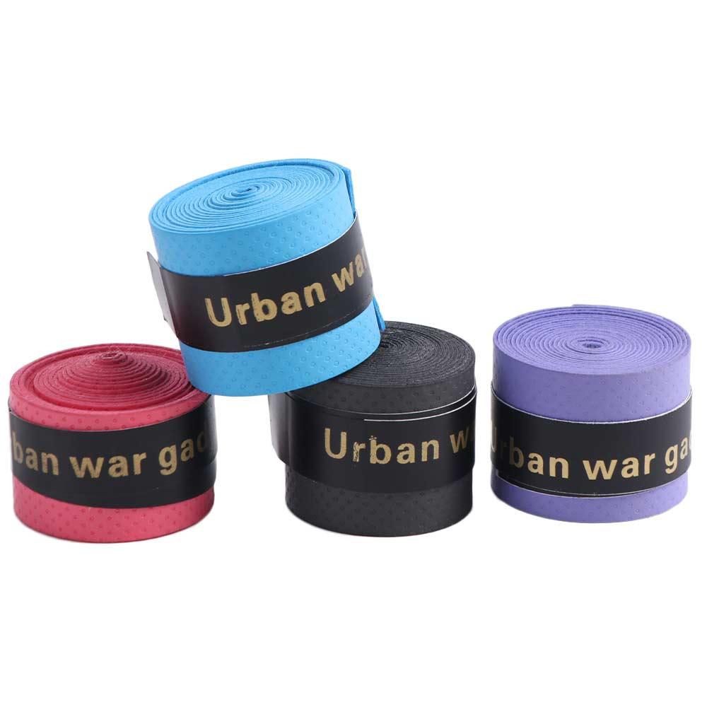 PU Anti-Slip Tennis Sweat Tape Elasticity Elasticity Badminton Racket Sweatband  Badminton