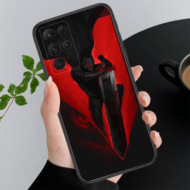 Berserk Guts Phone Case For Samsung A35 A55 A54 A15 A25 A05s A05 A22 A24 A52 A33 A34 M34 M14 M54 M23