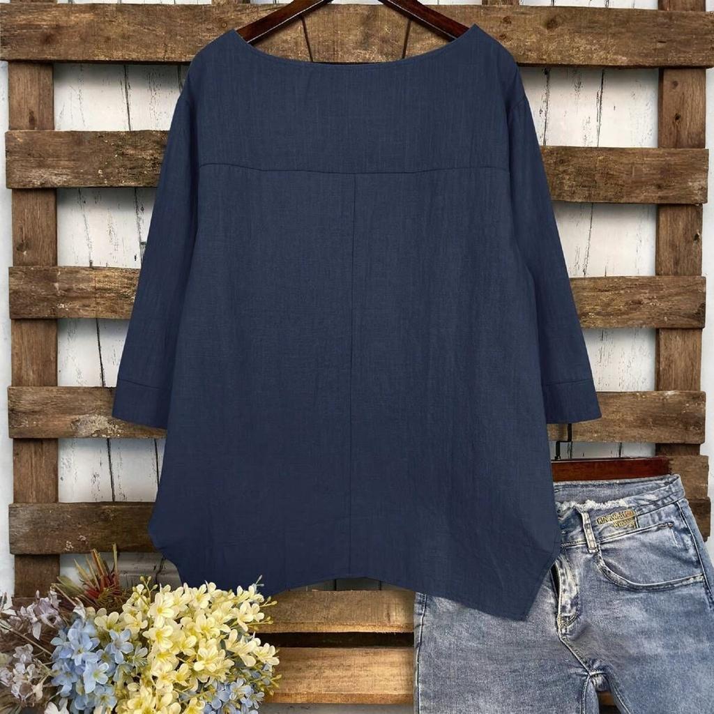 Women's Irregular Loose Fashion T-shirt Summer Top