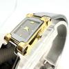 Used New battery SEIKO Bangle Watch 1E20-5750 Square Ladies Seiko Quartz Working