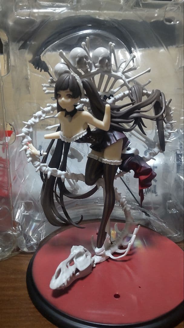 

[USED] Skeleton-decorated female figurine, WISTERIA Night Witch Lilith