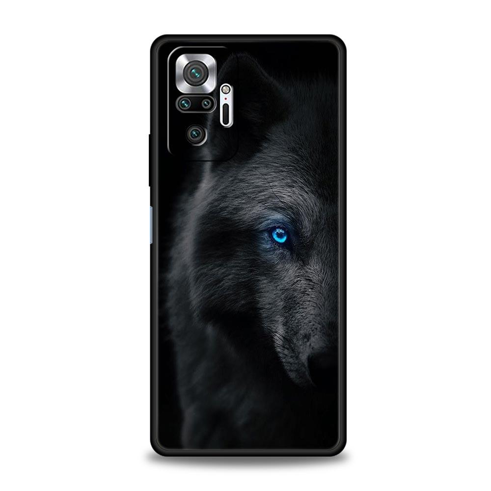 

Phone Case For Xiaomi Redmi Note 14 13 12 5G 9S 9 10 11 Pro Plus 4G 9T 14C 13C 12C 10C 9C 9A Soft Cover The Wolf Redmi Note 12 5G