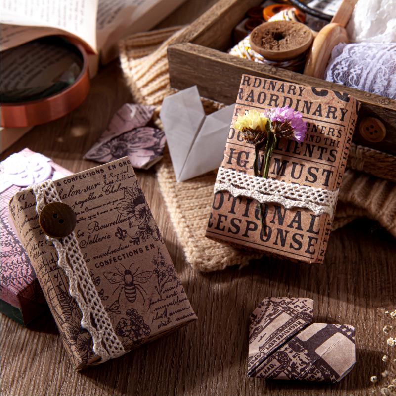 Beautiful Day Collage-Style Retro Diary Memo Paper - 8 Unique Designs