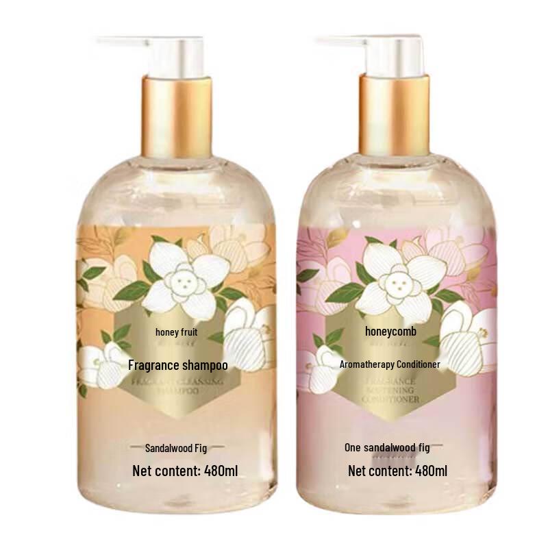 BEE&FLOWER Sandalwood Fig Shampoo & Conditioner Set