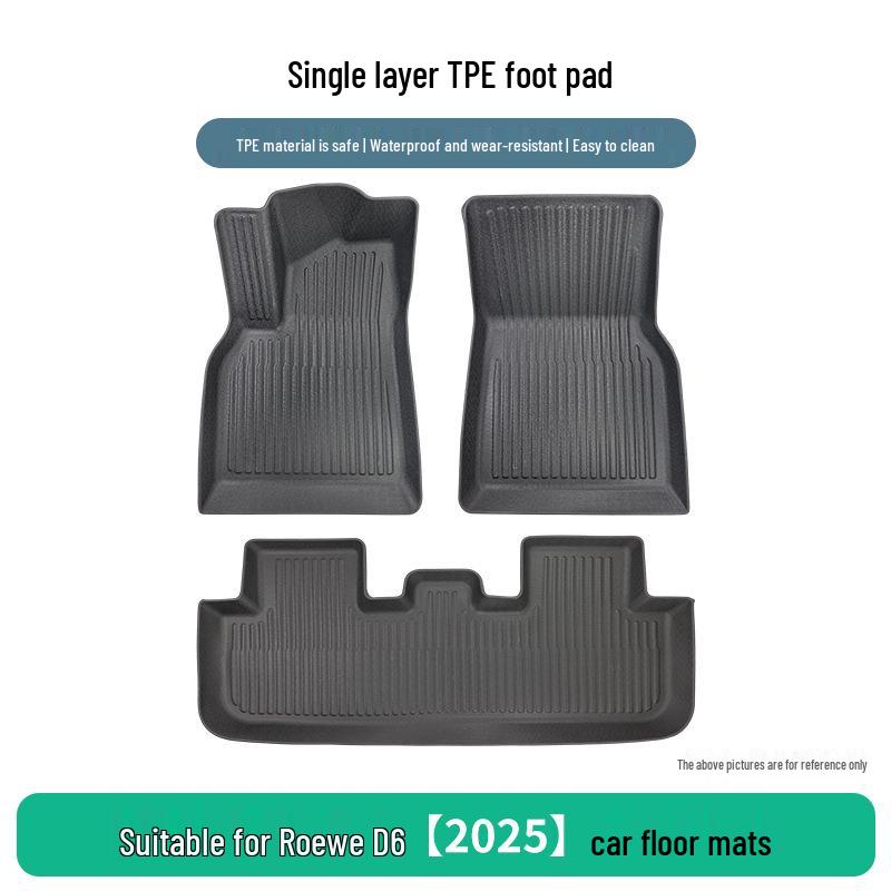Anti-Slip, Anti-Wrinkle TPE Floor Mats for Roewe D6 2025 - Waterproof & New Style