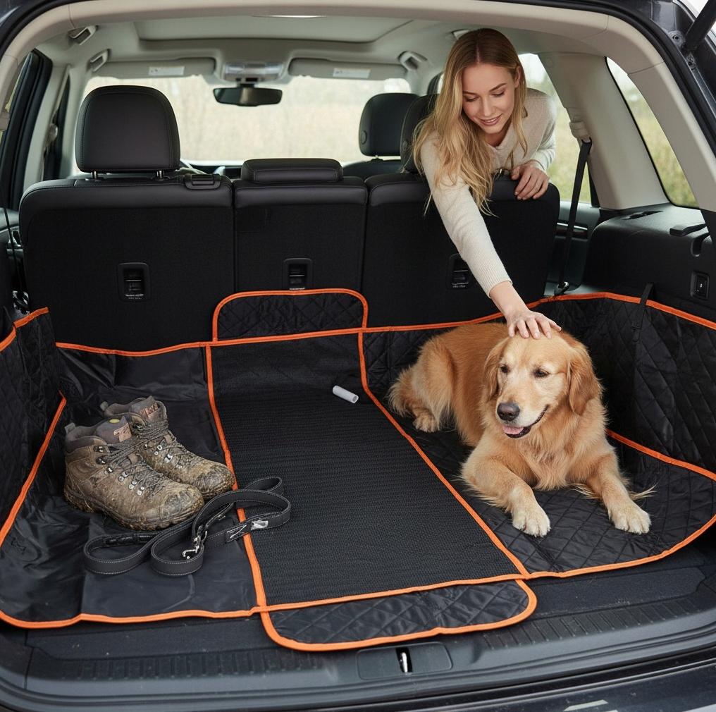 DOG MAT FOR CAR SEAT COVER UNIVERSAL BLACK