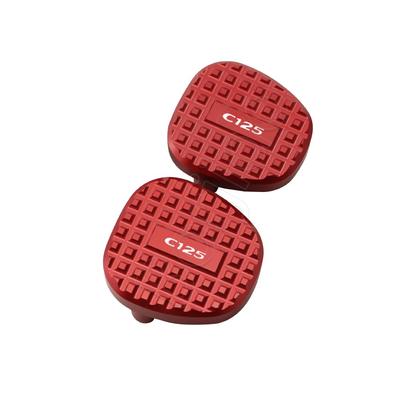 Super Cub C125 CNC Change Footset For Super Cub C125 Motorcycle Front Rear Shift Pedal Anti-Slip Cover Shift Pedal Cover