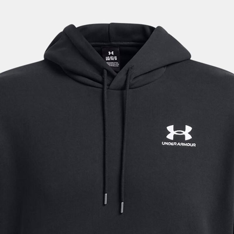 Under Armour Outdoor Sports Hooded Pullover Long Sleeve Sweatshirt Men Sweatshirt Black 1388020-001