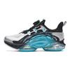 Anta Kids UFO 5.0 Comfortable Versatile Basketball Shoes Kids Sneaker Blue Black A12435588-2