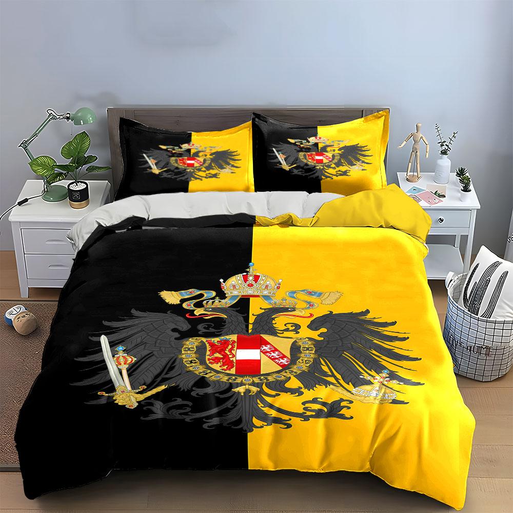 Crowned Eagle Coat-of-arms. Bedding Sets Duvet Cover Sets Duvet Covers Pillowcases(1* Duvet Cover 2* Pillowcases Without Duvet Insert)