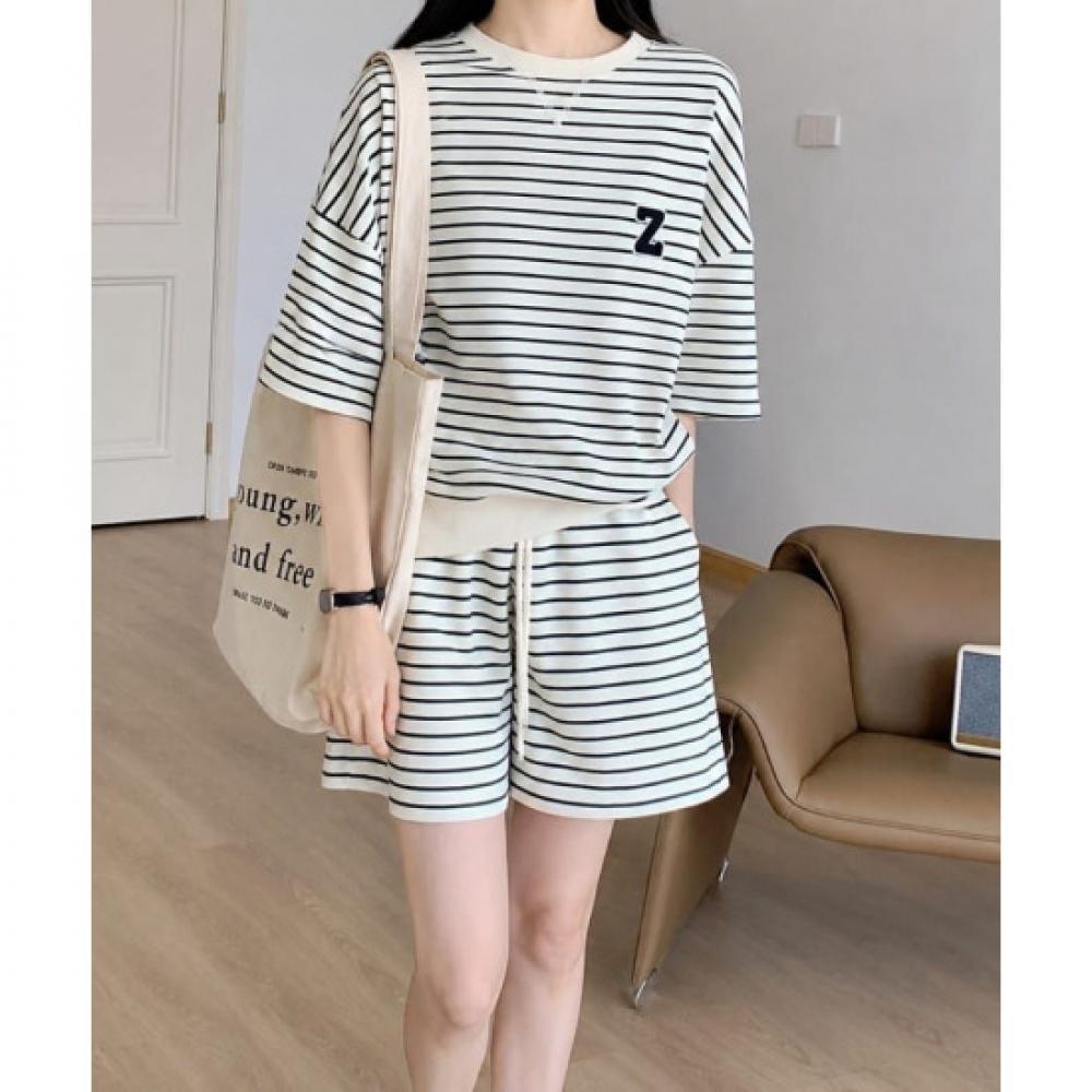 Rellawear Jags Stripe Two Piece Set W260612