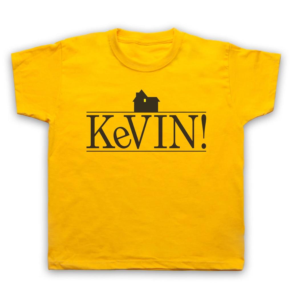 Kevin! McCallister Home Alone Christmas Wet Bandits Xmas Kids Boys Baby Children T-shirt All Sizes