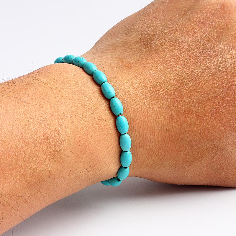 Bohemian Turquoises Beads Bracelets for Women Reiki Nature Stone Cube Cylinder Irregular Bracelets Healing Healthcare Jewelry
